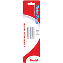 Pentel Twist-Erase Mechanical Pencil Eraser Refill - White Jumbo 3Pk BP