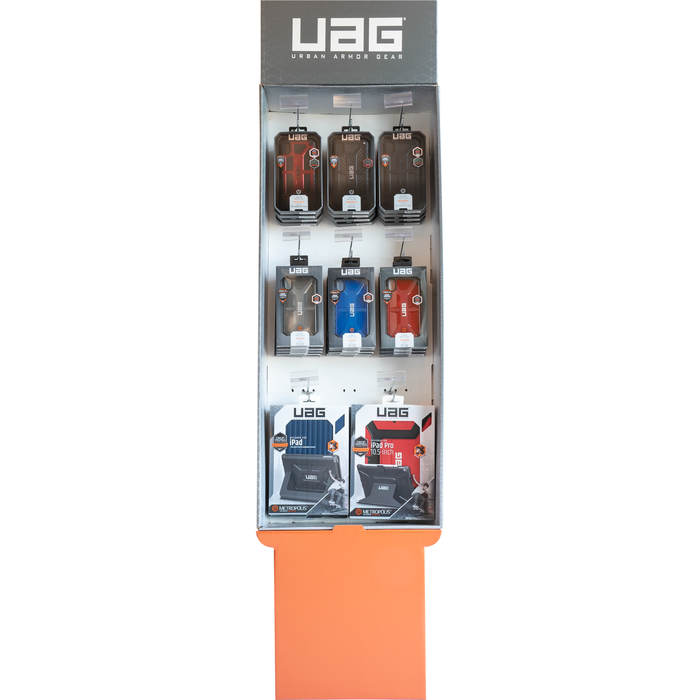 Urban Armor Gear Freestanding Display - 13x17x64in Floor Display