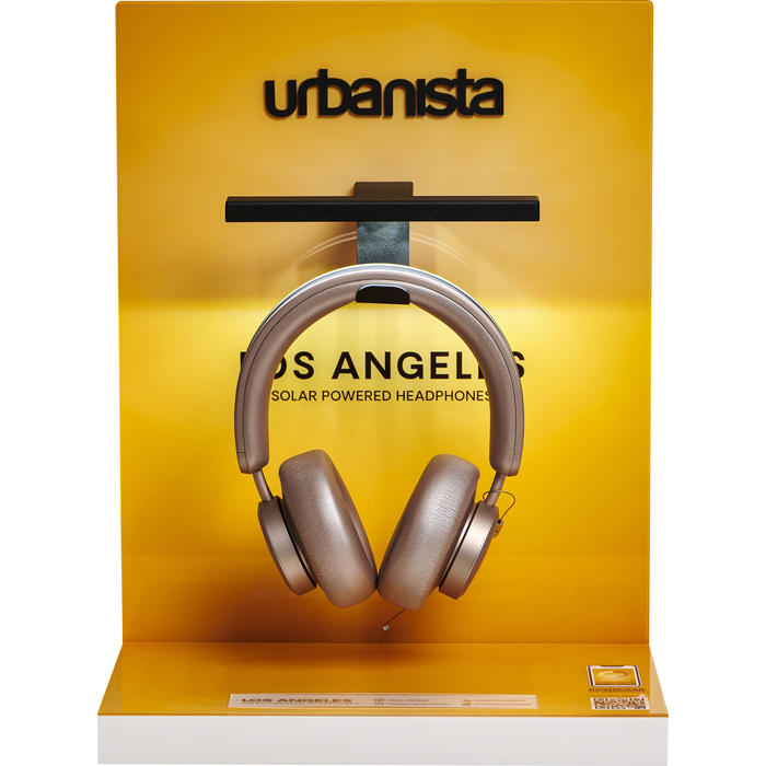 Urbanista Los Angeles Solar Powered Display - 16.5x12.6x7.7in Counter Display
