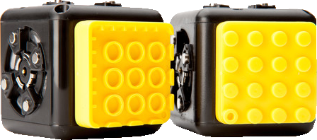 Brick Adapter  Yellow, PACKAGE 4Ct