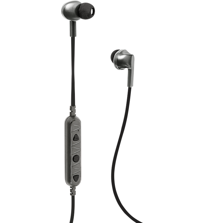 AudioFlex Wireless Earbuds  Silver