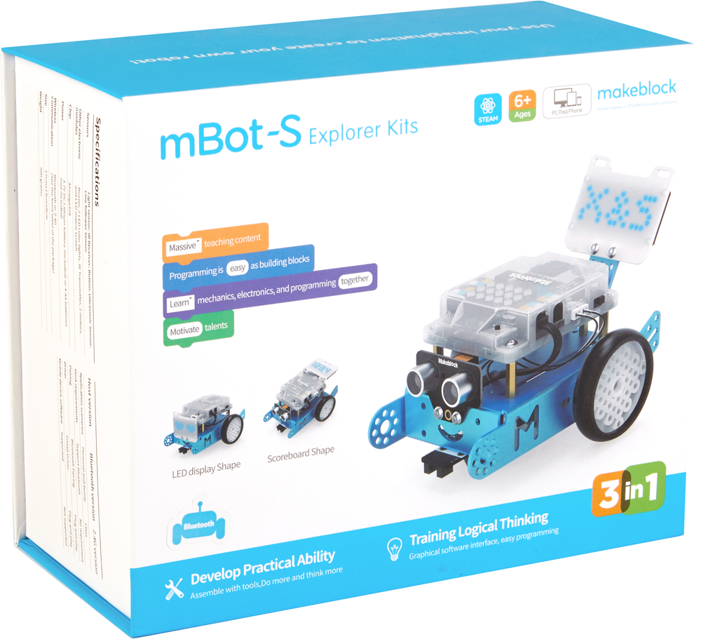 mBot-S Explorer Kits  Blue