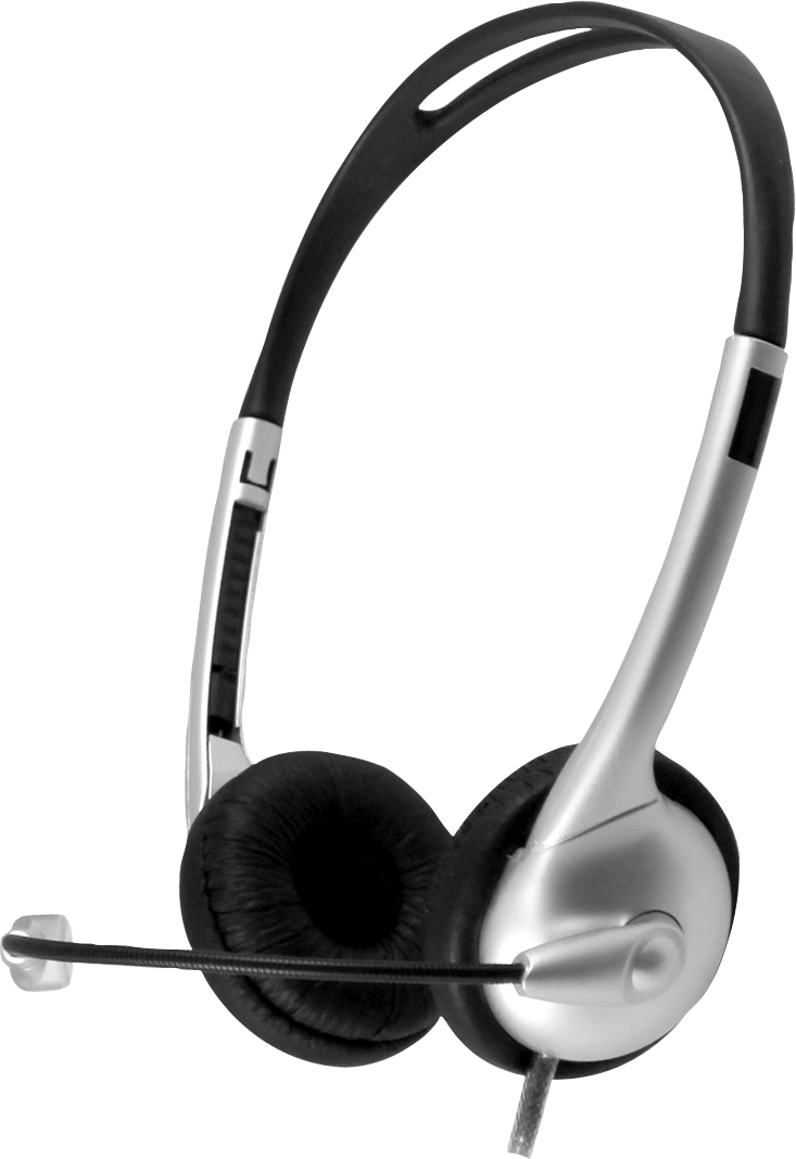 MACH-1 Multimedia On-Ear USB Headset w/Gooseneck Mic and In-Line Volume  Gray