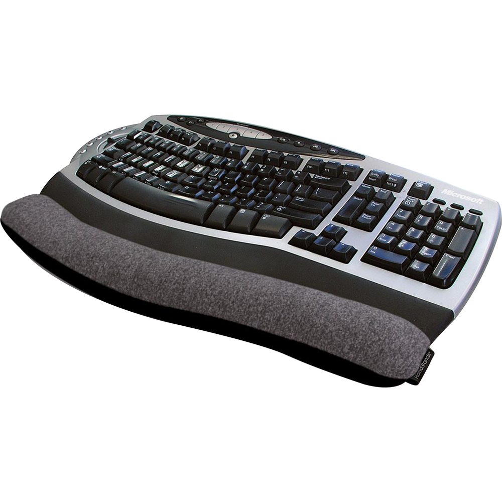 Beaded Keyboard Wrist Rest  Black/Gray, PACKAGE 1Ct