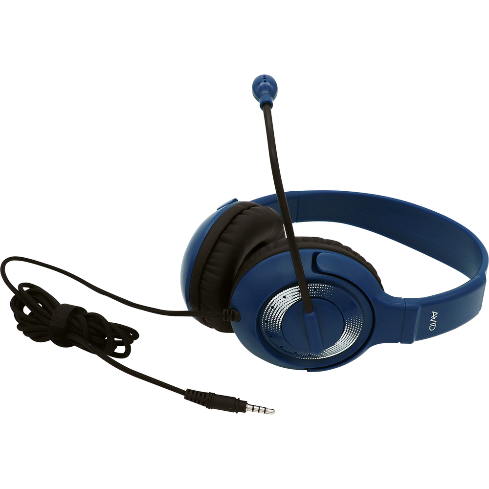 AE-55 Headset 3.5mm Plug Blue