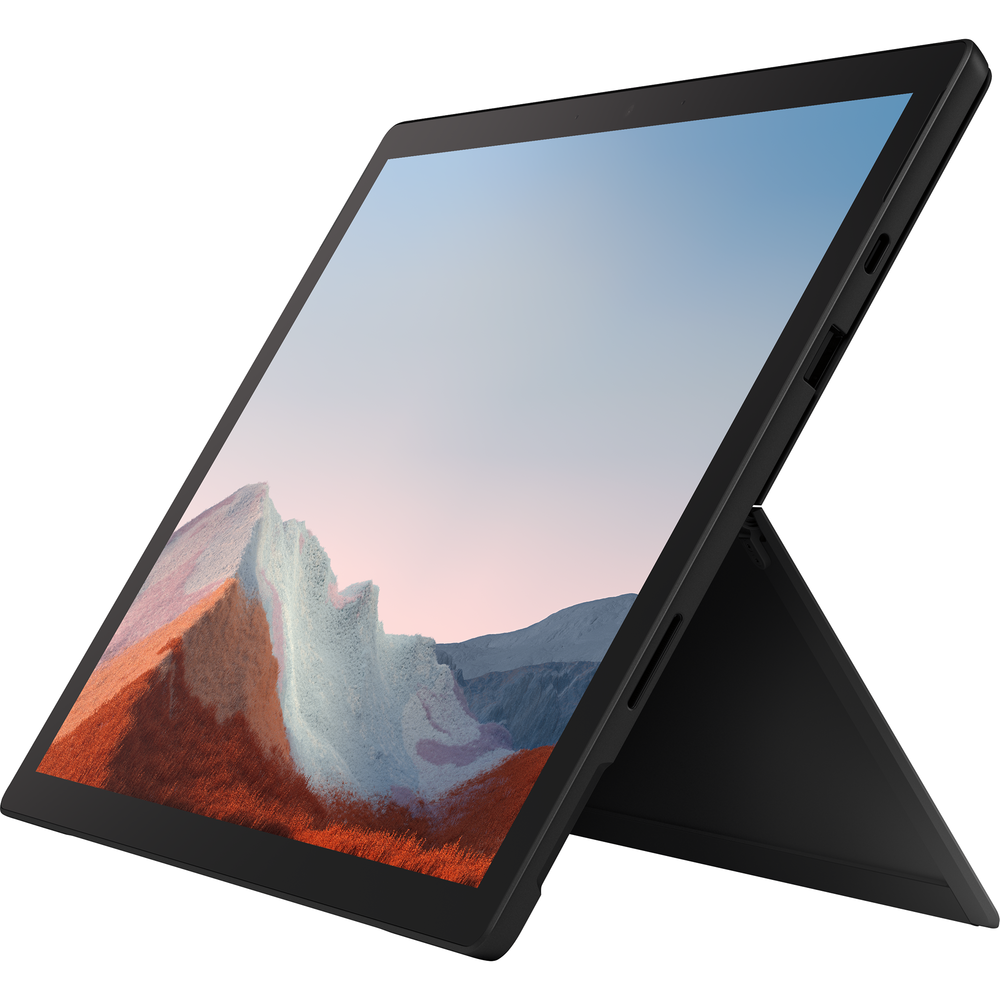 Surface Pro 7+ Commercial 1 Year Warranty Black