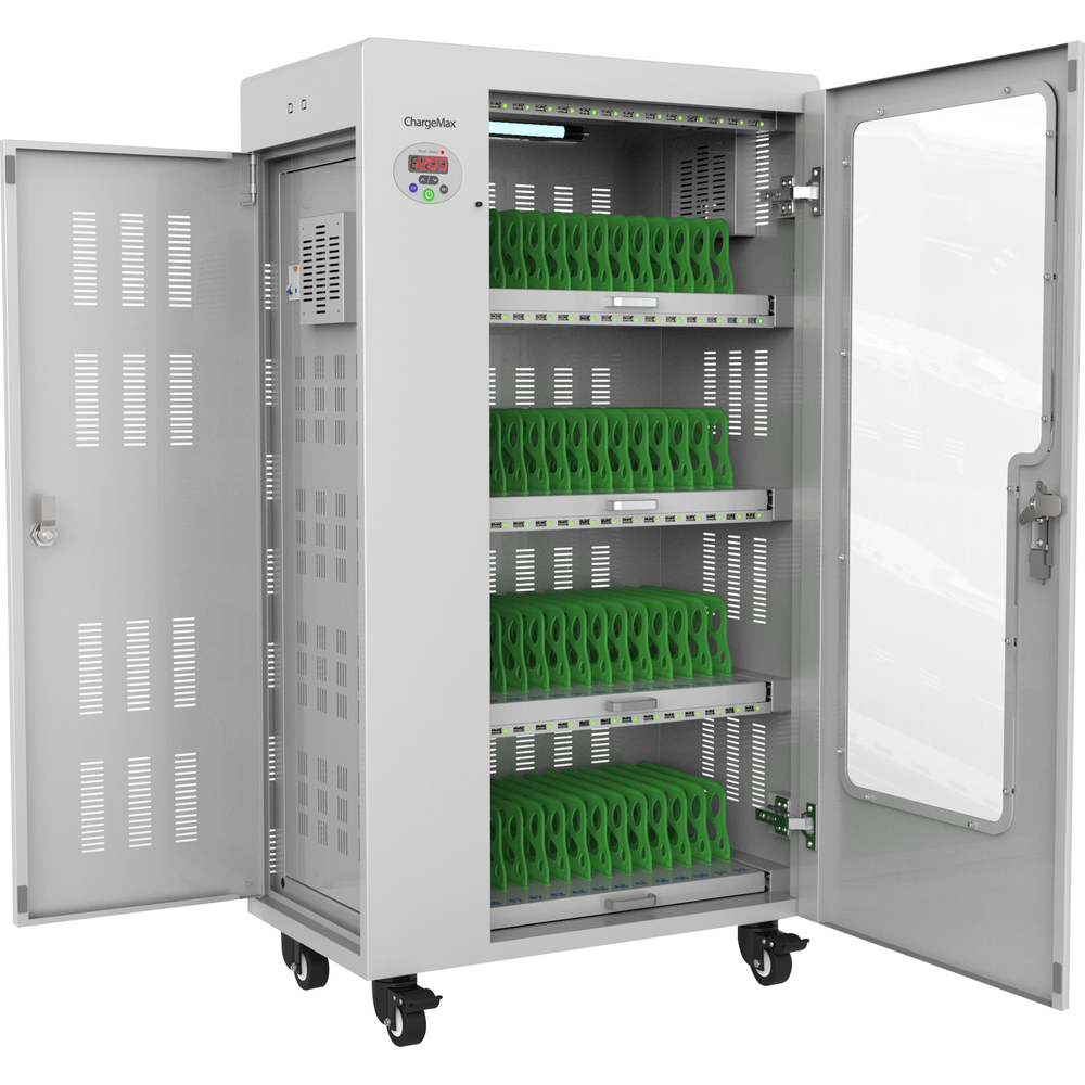 Disinfection Charging Cabinet (iPad & Tablets) 4 Level, 25.5x14.5x47.2in White