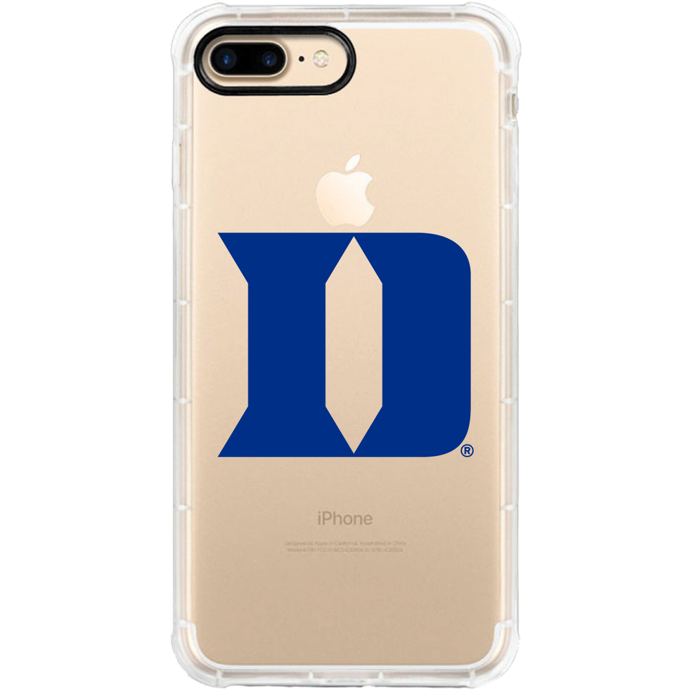 Custom Logo Classic V1 Tough Edge Phone Case Duke University Clear
