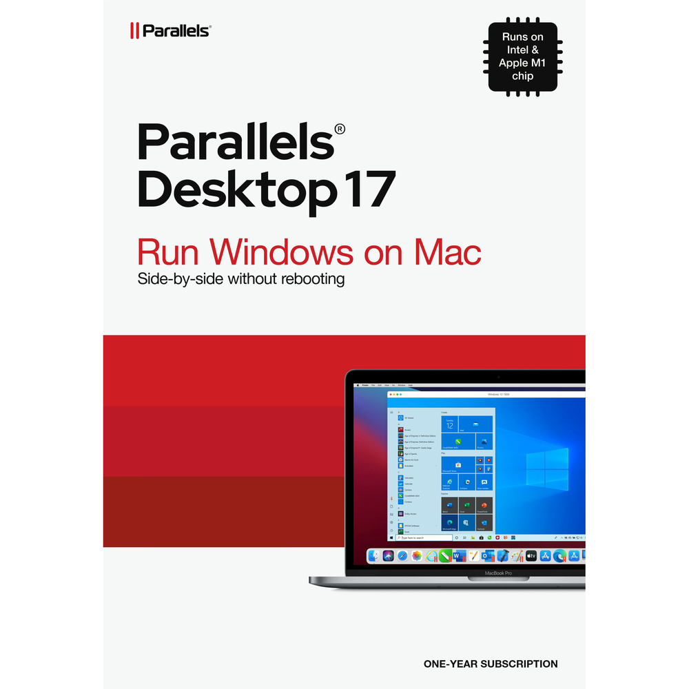 Parallels Desktop 17 for Mac Retail 1 year Subscription 