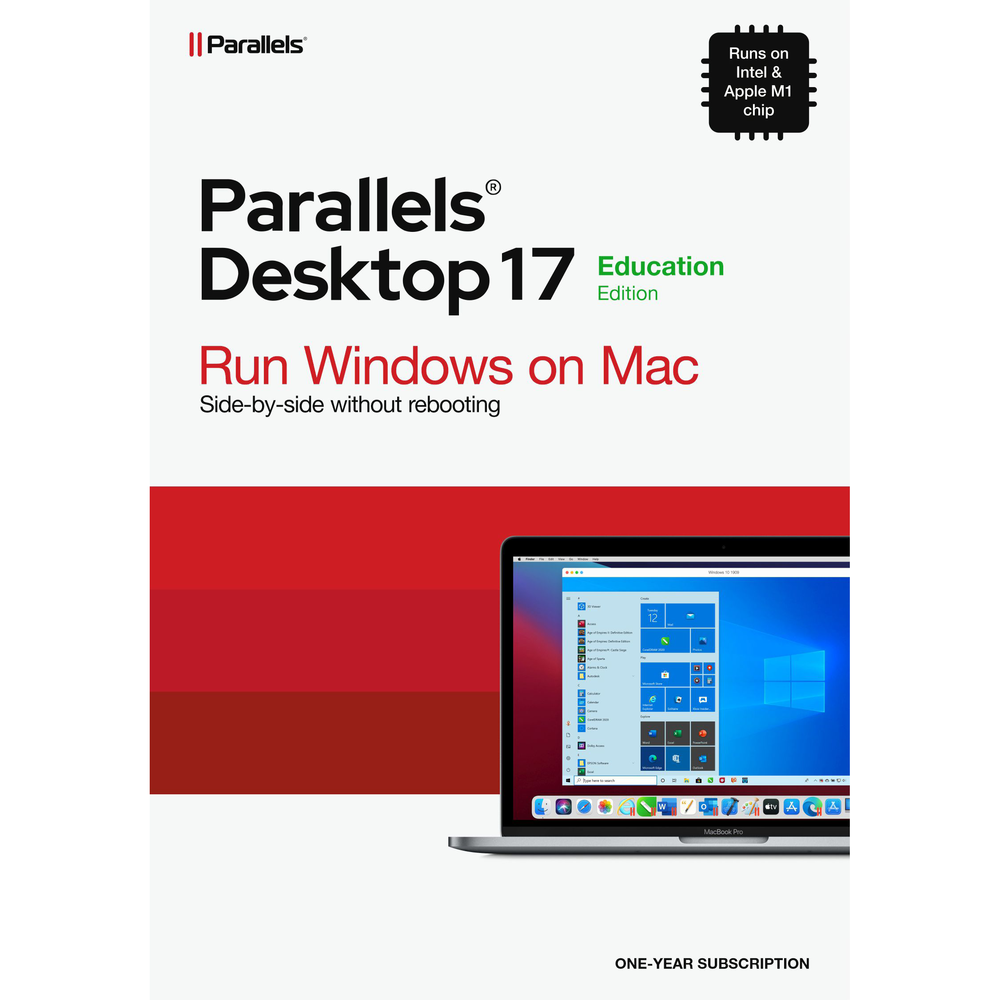 Parallels Desktop 17 for Mac Academic 1 Year Subscription 