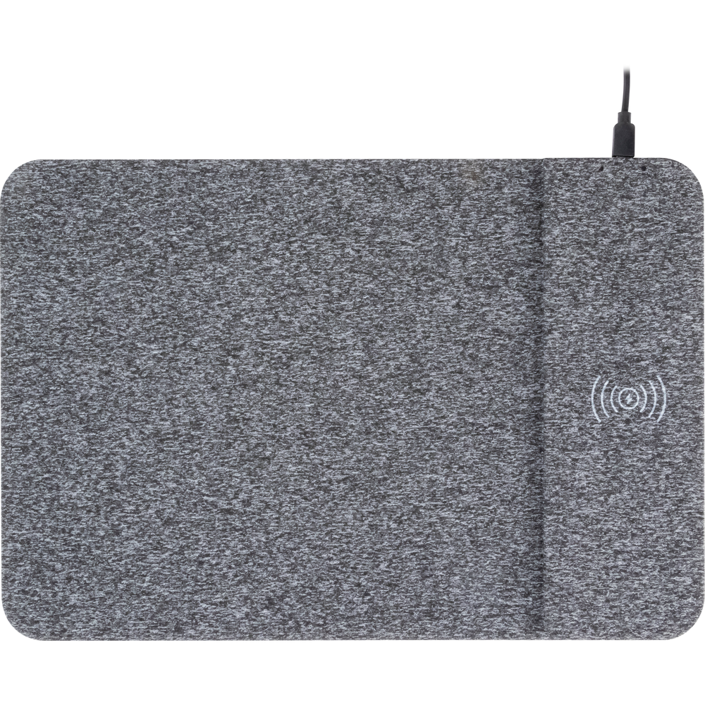 Powertrack Wireless Charging Mousepad  Gray