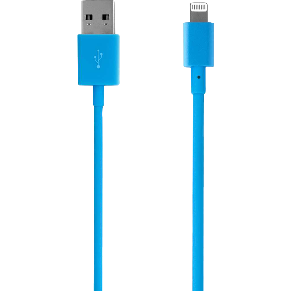 Sync & Charge Lightning Cable Fluro Blue 