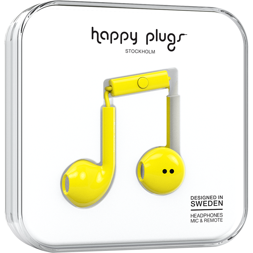Earbuds Plus with Mic  Yellow